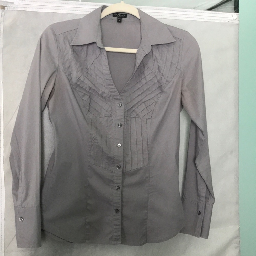 Express Button Down Dress Shirt